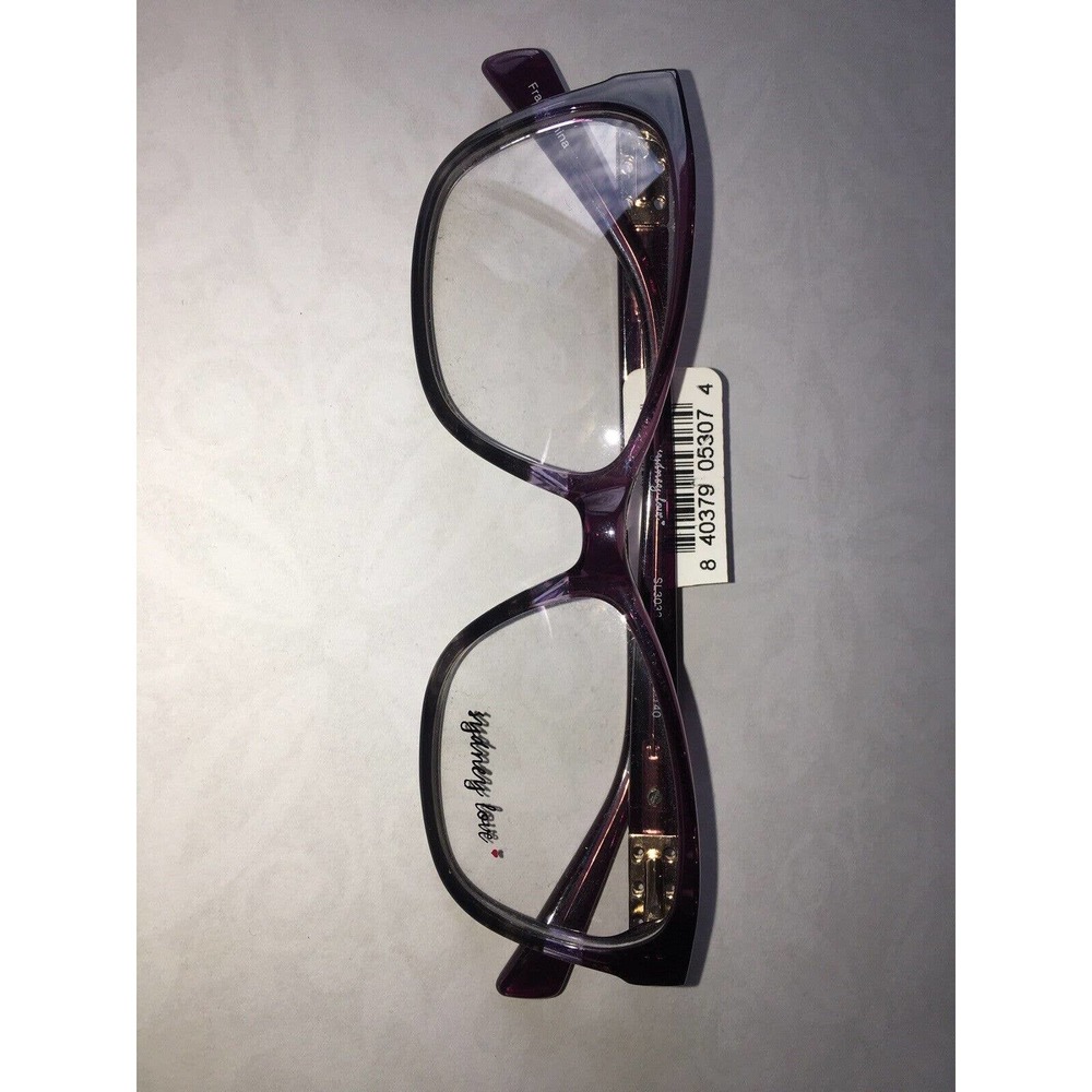 New Sydney Love Eyeglasses Purple 53-16-140 Frames